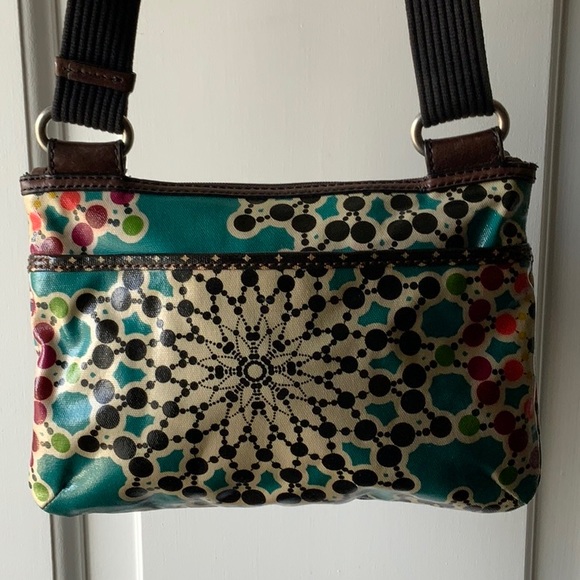 Fossil Key-Per Multicolored Handbag - Picture 5 of 7